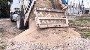 Минисамосвал 4 тонны | Выгрузка отсева| #отсев #щебень #севастополь