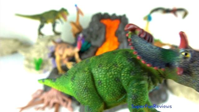 Learn about Dinosaurs - What’s in the Box? Dinosaurs! 🌋 Schleich Volcano - Wild Animals смотреть онлайн