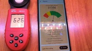 Замер освещенности при помощи разных приложений для смартфона.😁🤦