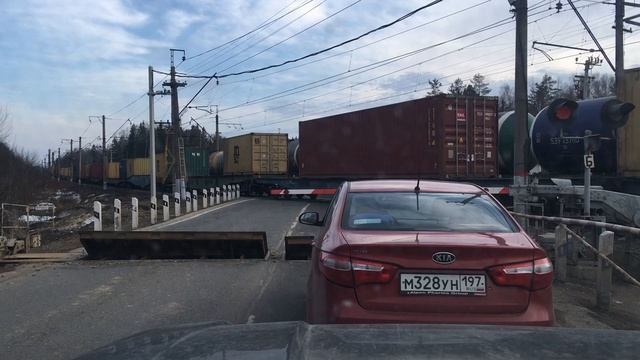 ВЛ10 045 Орехово, жд переезд Акулово смотреть онлайн