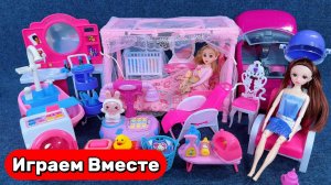 Кукла Барби ! Кукольный ДОМИК ! Играем в куклы вместе ! Куклы БАРБИ Видео ! Игрушки для детей