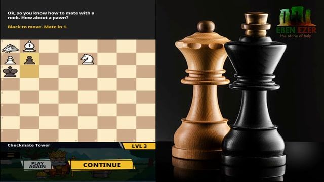 How To Play Chess | Checkmate Tactics | Chess Universe | Chess Academy | Checkmate Tower Level 1 - смотреть онлайн