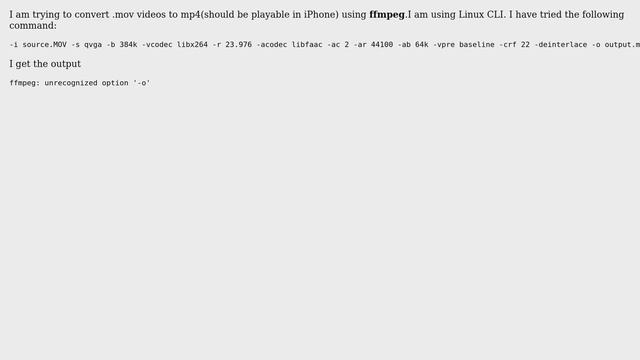 How to convert .mov videos to iPhone playable mp4 videos? (2 Solutions!!) смотреть онлайн