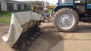 МТЗ 82.1 С КОСИЛКОЙ BCS ROTEX R6
