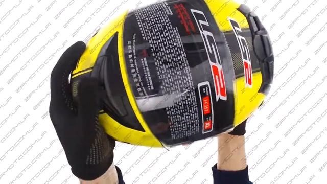 Шлем-интеграл mod:FF352 size:XL, лимонный, FAN LS-2... смотреть онлайн