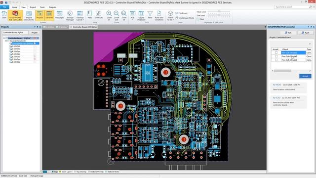 Electrical SW PCB Connector Workflow - SOLIDWORKS (SEACAD) смотреть онлайн