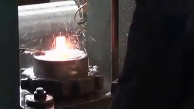 power press machine machining steel bolt, screw in hot forging смотреть онлайн