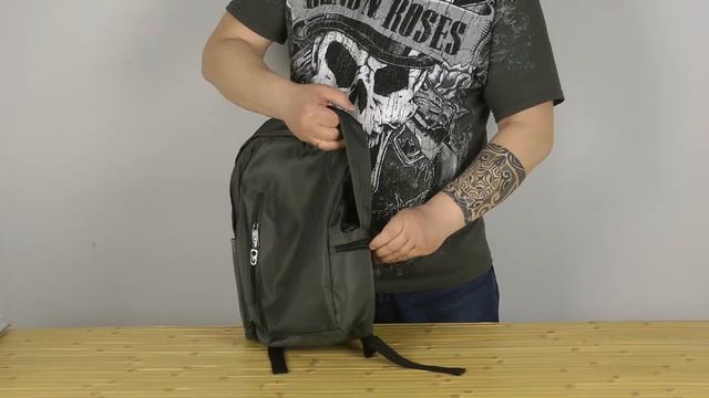 Розпаковка GoPack Сity унисекс 39x28.5x13 15 л зеленый (GO21-156M-2) смотреть онлайн