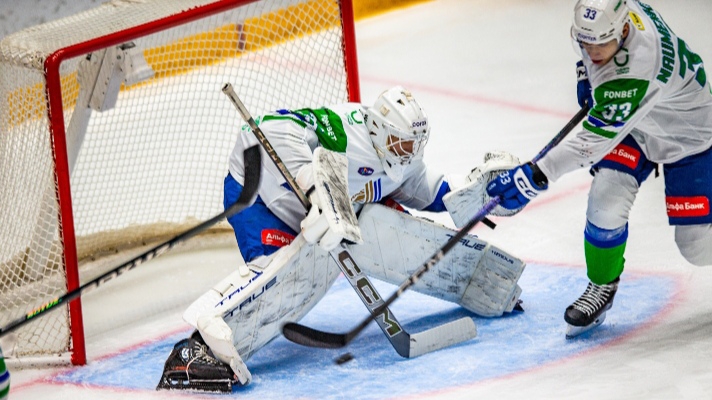 Салават Юлаев - Динамо Минск. Обзор матча 15.03.2025 смотреть онлайн