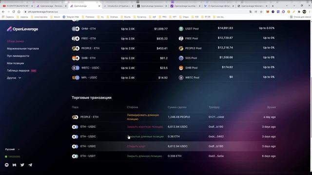 OpenLeverage - Протокол кредитной маржинальной торговли без разрешений / OLE Token смотреть онлайн