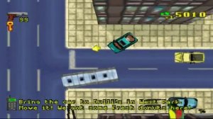 Grand Theft Auto 1 (GTA 1) Walkthrough (100%) - Intro + Mission #1 - Phone 1 in South Park