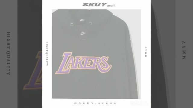 Skuy.stuff Detail Hoodie Lakers