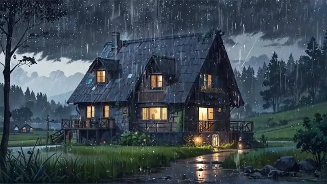 Open The Window And Lie In Bed - Let The Sound Of Rain Wash Away Your Stress