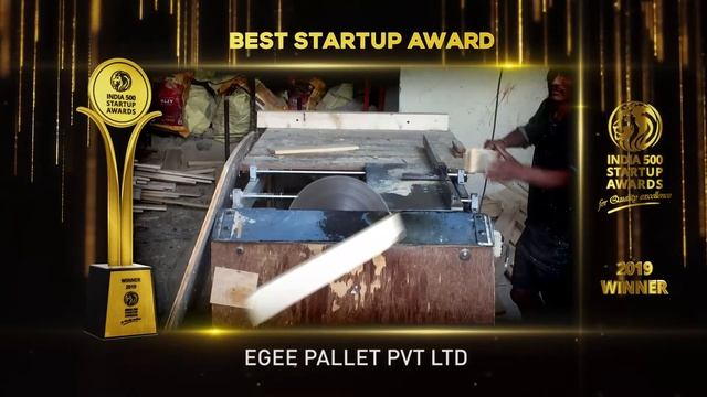 India 500 Startup Awards 2019 Winner Egee Pallet Pvt Ltd, India's Biggest Business Awards смотреть онлайн