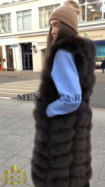 Жилетка с мехом смотреть онлайн