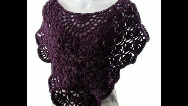 hot and sexy Designer Red crochet hooded poncho free pattern free crochet patterns for ponchos смотреть онлайн