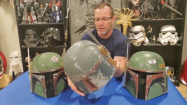 Hasbro Black Series Boba Fett and Death Watch Helmet Review and Comparison смотреть онлайн