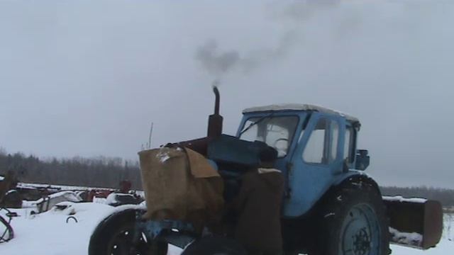 Mtz 50, cold start смотреть онлайн