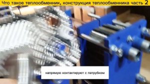 Конструкция разборного пластинчатого теплообменника