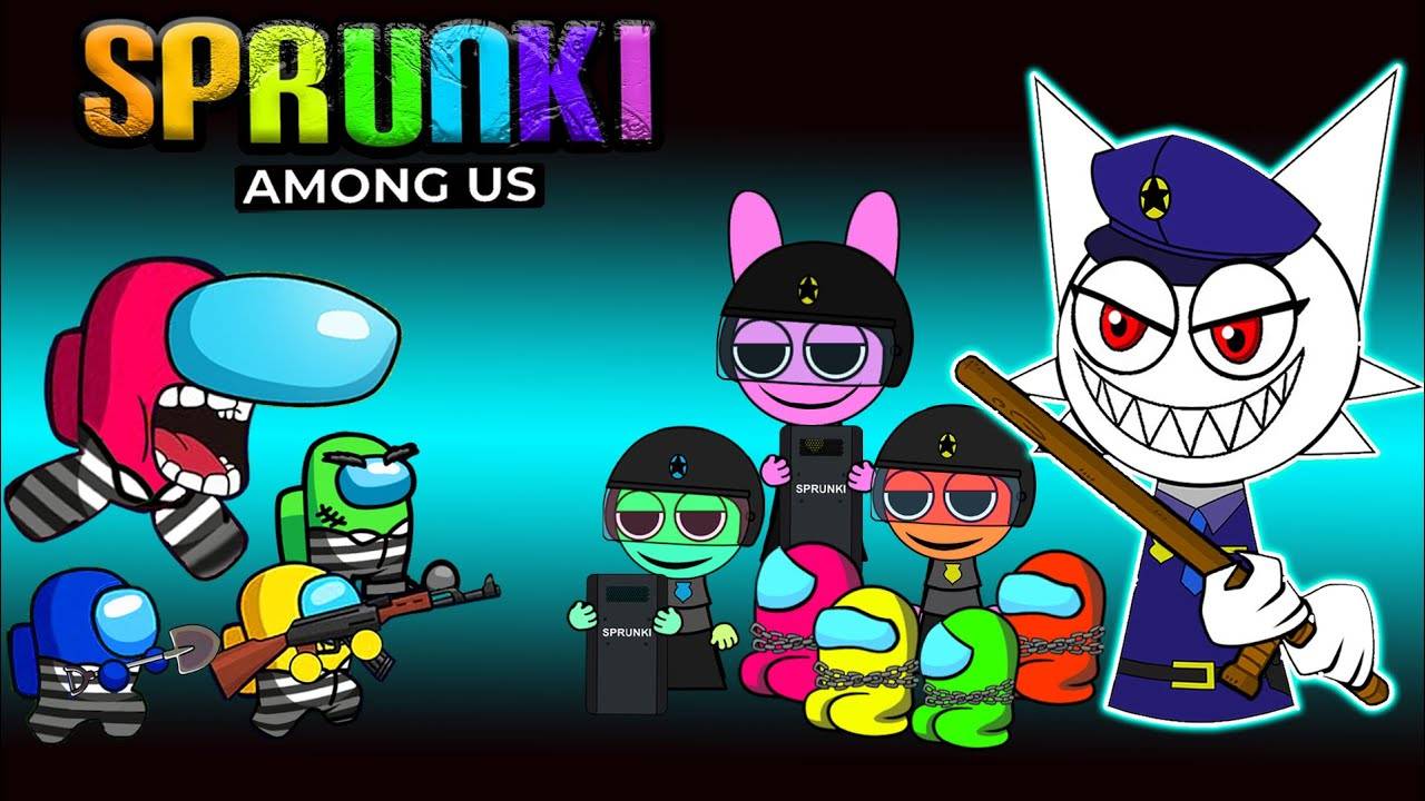 СПРУНКИ VS AMONG AS -СБЕЖАТЬ ИЗ ТЮРЬМЫ смотреть онлайн