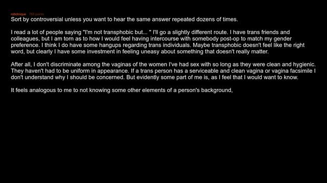 Should Transgender People Be Allowed To Have Bedroom Fun? смотреть онлайн
