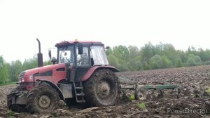 [Вспашка земли 2020] трактором #МТЗ#1221.4