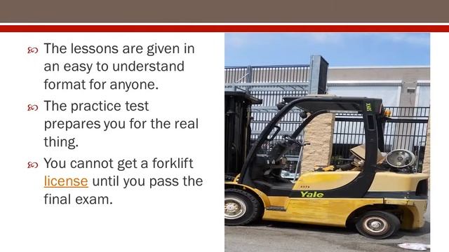 How to Get Forklift Certification Online смотреть онлайн