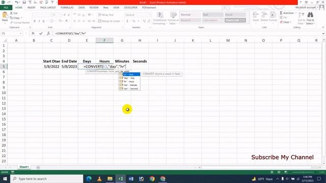 Convert Date And Time In MS Excel - Bangla смотреть онлайн