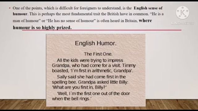 7 лекция The British Character. Leisure time in Great Britain смотреть онлайн