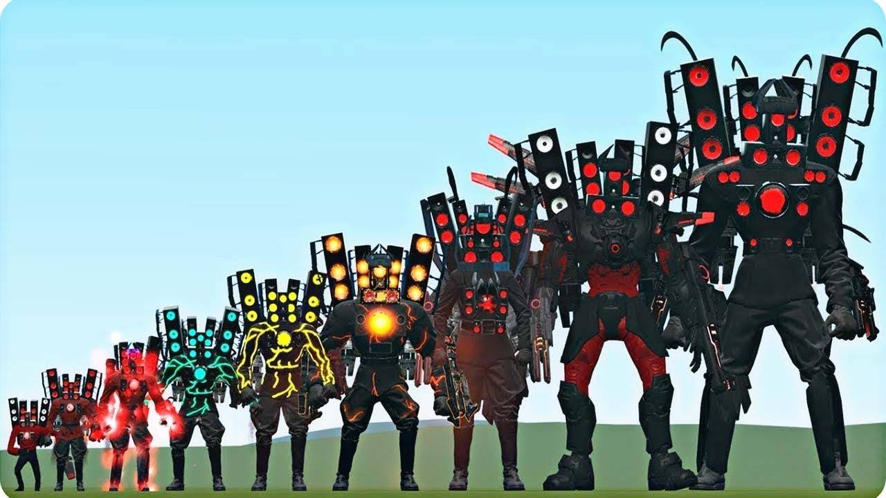 ПОЛНОРАЗМЕРНЫЙ ТУАЛЕТ VIRLANCE SPEAKERMAN TITAN УЛУЧШЕН ПРОТИВ ТУАЛЕТА SKIBIDI в Garry's Mod! смотреть онлайн