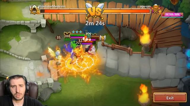 ПРОКАЧАЛ АСУ НА 13-13 \ ТОП ГЕРОЙ ДЛЯ ПВП \ БИТВА ЗАМКОВ \ CASTLE CLASH