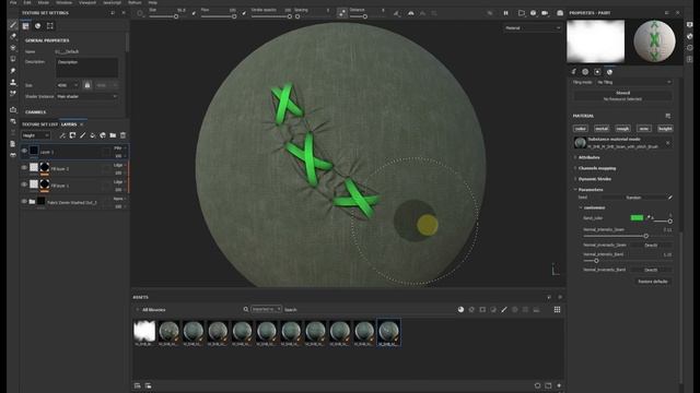 How to use Dynamic Seam/Stitch Brushes смотреть онлайн