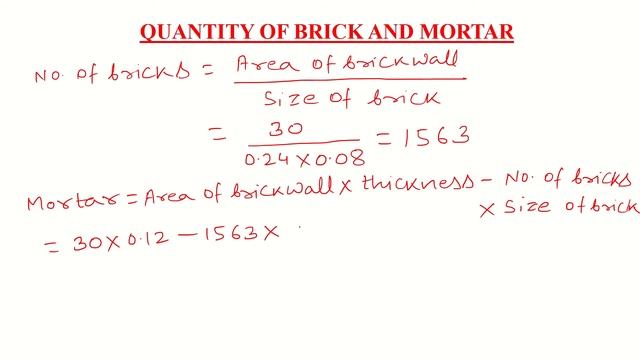 No. of Bricks and Quantity of Cement and Sand in Half Brick Wall смотреть онлайн