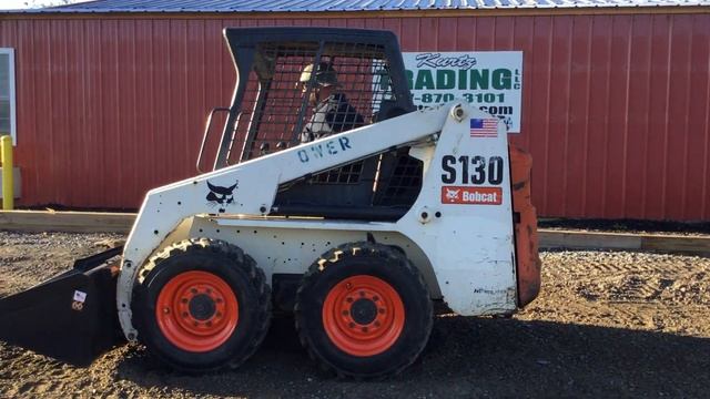 Bobcat S130 Skid Steer Loader! смотреть онлайн