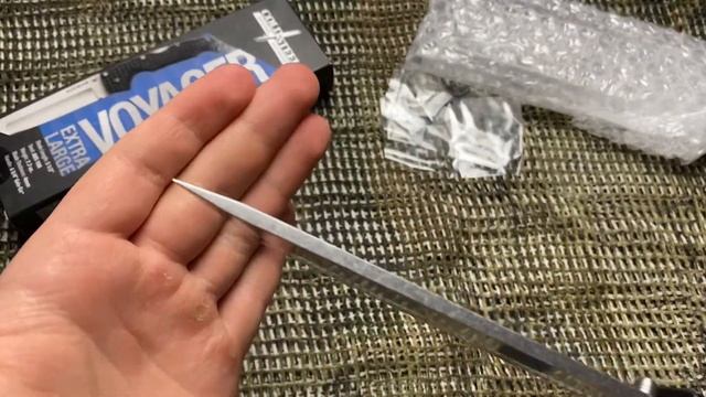 Cold Steel Voyager XL Tanto Serrated 29AXTS смотреть онлайн