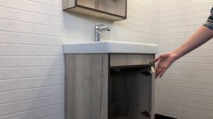 Тумба с раковиной Comforty Вена 55 00-00008928 подвесная