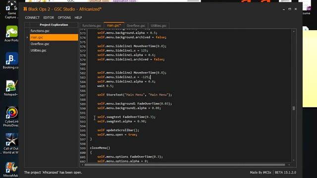 How To Make A Black Ops 2 GSC Mod Menu Part 21 смотреть онлайн