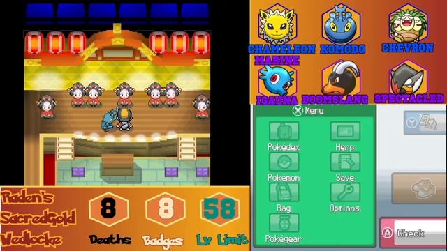 Pokemon SacredGold Hardcore Wedlocke Season 2 Episode 24: Kimono-Oh Gauntlet смотреть онлайн