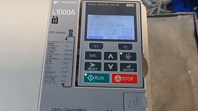 AC6193 Преобразователь частоты YASKAWA CIMR-LC4A0039BAC 18,5кВт смотреть онлайн