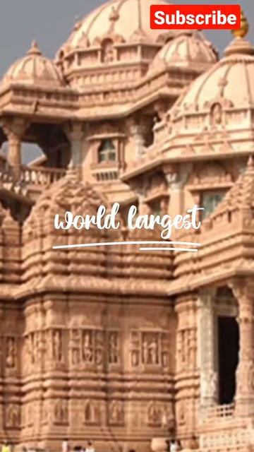 Dehli's Largest Temple..