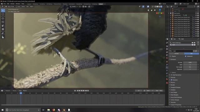 Forest Raven - Blender 2.8 Eevee Demo смотреть онлайн