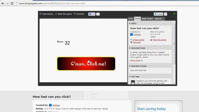 2 Tricks in How fast can you click WITHOUT auto-clicker смотреть онлайн