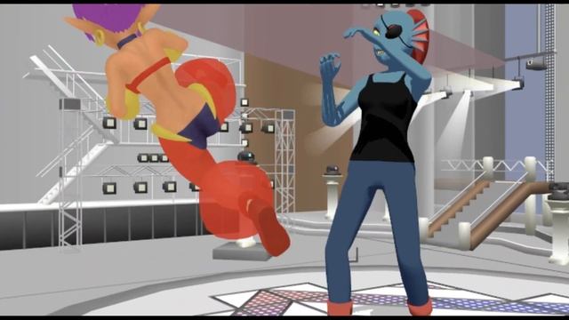 DEATH ARENA - Shantae vs. Undyne смотреть онлайн