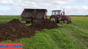 Погрузка (ПК-6) и вывоз навоза (ЗИЛ,МТЗ-1221)