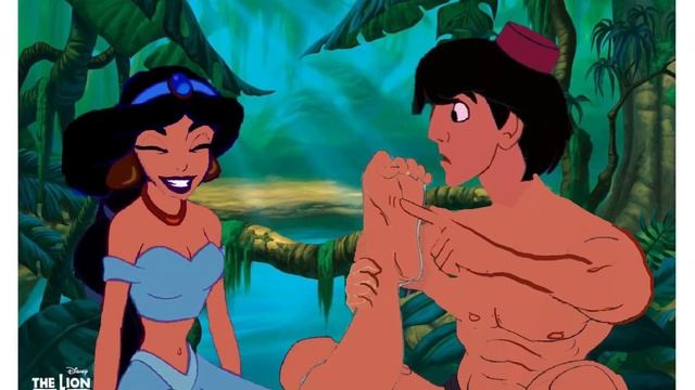 What do you think of this fan art? (If Aladdin tickles Jasmine’s foot.) смотреть онлайн