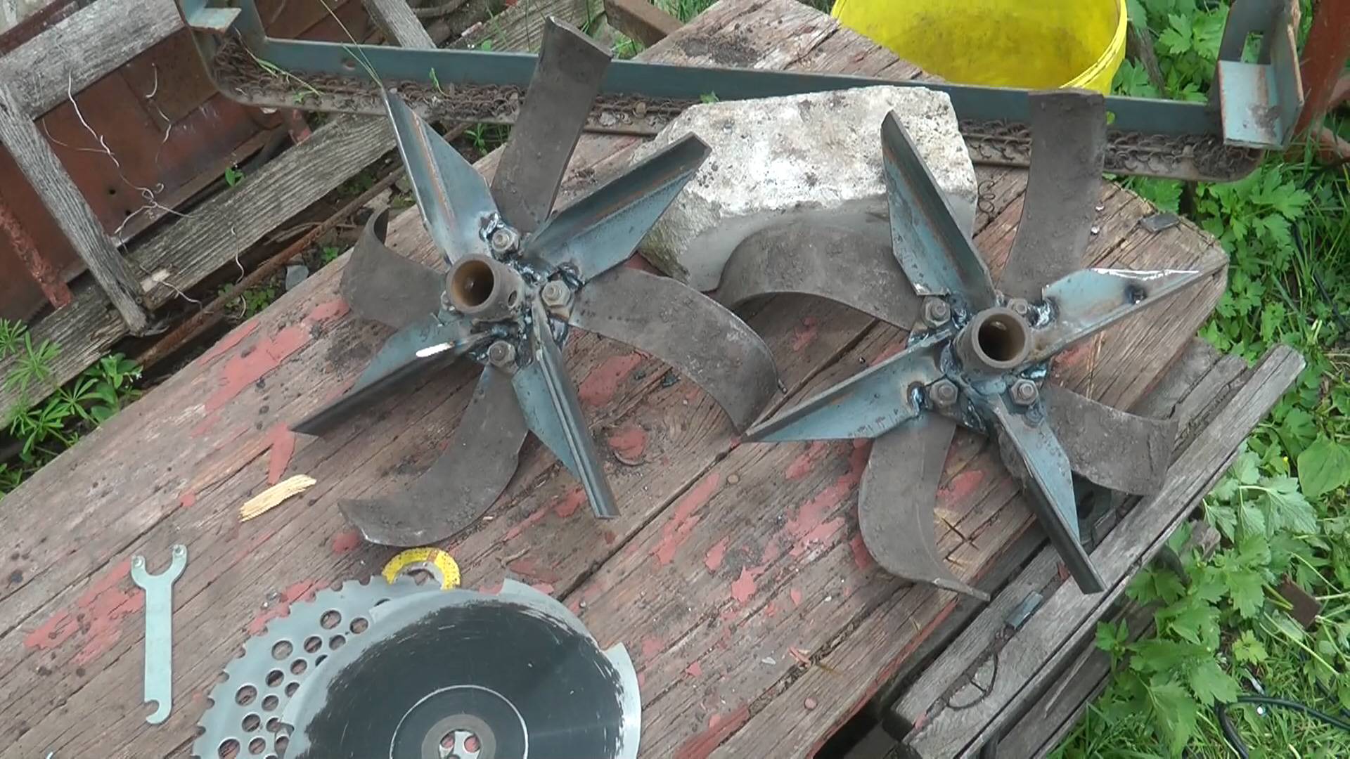 Пропольники для мотоблока,сортировка для картофеля и немного про огород.2023