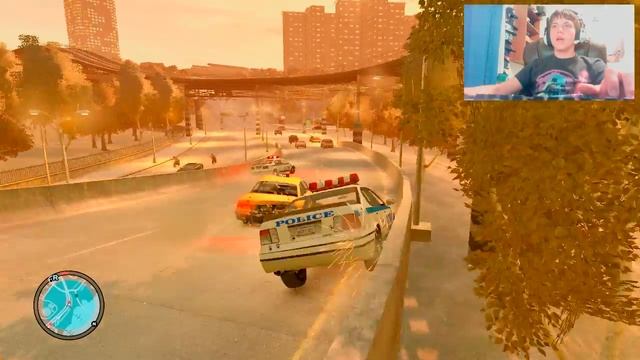 "Grand Theft Auto IV" Live Commentary w/ Facecam Free Roam PC Gameplay смотреть онлайн
