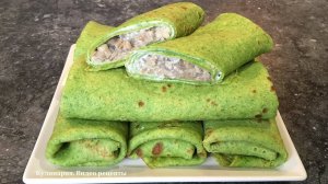 Блинчики со шпинатом: Легкий и полезный завтрак, который вы полюбите!