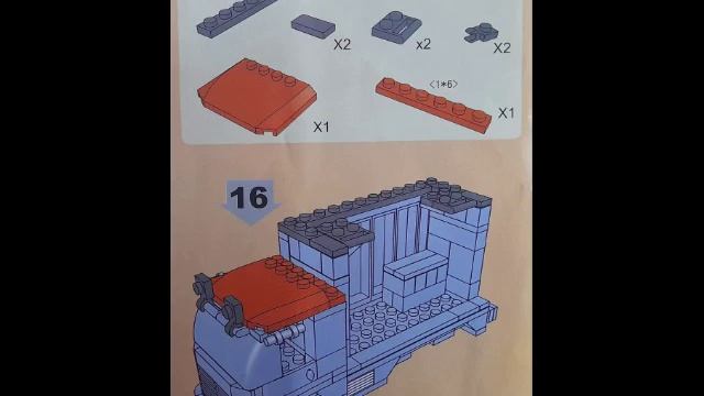 Конструктор AUSINI NO.29601Тройтехника, Грузовик и погрузчик, инструкция по сборке