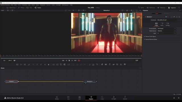 DaVinci Resolve 18 //// Урок 8 /// FUSION // Часть 1 / Интерфейс страницы Fusion смотреть онлайн